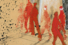 Έργο από την ατομική έκθεση της Μάτως Ιωαννίδου, «Το απόκρυφο βιβλίο»