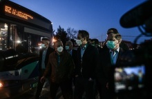 πίσκεψη του Πρωθυπουργού Κυριάκου Μητσοτάκη στο αμαξοστάσιο της ΟΣΥ