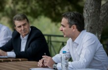 Μιχάλης Χρυσοχοΐδης - Κυριάκος Μητσοτάκης 