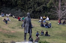 Στιγμιότυπο από την περίοδο του lockdown στην Αθήνα