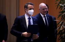 Κυριάκος Μητσοτάκης και Νίκος Δένδιας