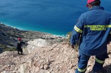 Τροχαίο δυστύχημα στη Γαύδο: Όχημα έπεσε σε γκρεμό 