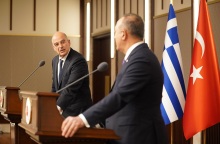 Νίκος Δένδιας και Μεβλούτ Τσαβούσογλου