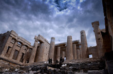 Ο αρχαιολογικός χώρος στην Ακρόπολη