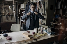 Ο Δημήτρης Ήμελλος στην ταινία «Ράφτης»