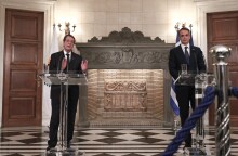 Νίκος Αναστασιάδης- Κυριάκος Μητσοτάκης 