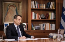 Ο πρωθυπουργός Κυριάκος Μητσοτάκης 