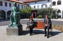 Η Πρόεδρος της Δημοκρατίας, Κατερίνα Σακελλαροπούλου, στην πόλη Κόπερ