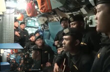 Το πλήρωμα του μοιραίου υποβρυχίου στην Ινδονησία τραγουδά «αντίο» λίγες εβδομάδες πριν από τη ναυτική τραγωδία