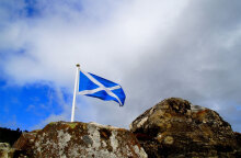 Σημαία της Σκωτίας (ΦΩΤΟ ΑΡΧΕΙΟΥ)