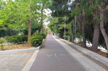 Ο ποδηλατοδρόμος στο Φάληρο