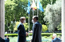 Συνάντηση του Πρωθυπουργού Κυριάκου Μητσοτάκη με τον Πρωθυπουργό της Ισπανίας Πέδρο Σάντσεθ