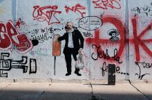 Γκράφιτι με τον Καρλ Μαρξ