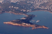 Αεροφωτογραφία του Αστέρα Βουλιαγμένης