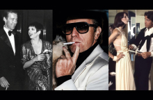 Halston, Liza Minelli, Anjelica Huston