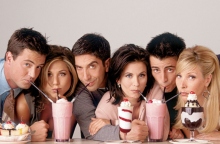 Οι έξι πρωταγωνιστές της σειράς «Τα Φιλαράκια»