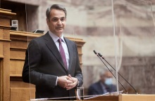 Ο πρωθυπουργός Κυριάκος Μητσοτάκης
