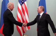 Τζο Μπάιντεν και Βλαντιμίρ Πούτιν