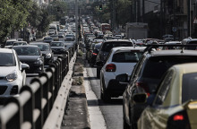 ΑΥΞΗΜΕΝΗ ΚΙΝΗΣΗ ΣΤΟΥΣ ΔΡΟΜΟΥΣ ΤΗΣ ΑΘΗΝΑΣ