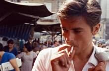 Ο Αλέν Ντελόν στην ταινία «Purple Noon (Γυμνοί στον ήλιο)»