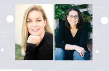 Οι συγγραφείς Samantha Downing και Julia Clark 