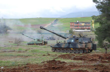 Άρματα μάχης σε άσκηση στο πεδίο βολής - Λαχτάρησε κτηνοτρόφος στον Βόλο που έσκασε βλήμα σε κοντινή απόσταση