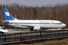 Αεροσκάφος της Belavia, του εθνικού αερομεταφορέα στη Λευκορωσία
