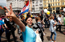 Κροατία: Πολίτες διαδηλώνουν κατά της έκτρωσης στο Ζάγκρεμπ