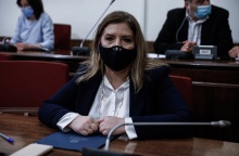 H υφυπουργός Εργασίας και Κοινωνικών Υποθέσεων, αρμόδια για τη Δημογραφική Πολιτική και την Οικογένεια, Μαρία Συρεγγέλα