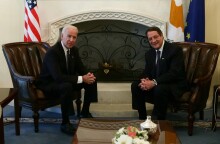 Ο Τζο Μπάιντεν και ο Νίκος Αναστασιάδης