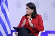 Η υπουργός Παιδείας, Νίκη Κεραμέως