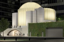 Ο Ι.Ν του Άη-Νικόλα στην Νέα Υόρκη εξωτερικά©ΑΠΕ-ΜΠΕ