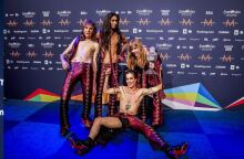 Το συγκρότημα Maneskin, οι μεγάλοι νικητές στη Eurovision 2021 