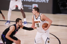 Στιγμιότυπο από αγώνα του Νίκολα Γιόκιτς