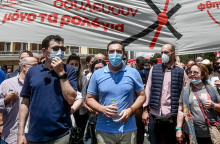 ΑΛΕΞΗΣ ΤΣΙΠΡΑΣ ΣΥΡΙΖΑ ΑΠΕΡΓΙΑ ΑΠΕΡΓΙΑΚΗ ΣΥΓΚΕΝΤΡΩΣΗ / ΝΟΜΟΣΧΕΔΙΟ ΕΡΓΑΣΙΑ