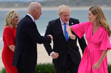 Σύνοδος Κορυφής G7 / Τζιλ και Τζο Μπάιντεν - Μπόρις Τζόνσον και Κάρι Σίμοντς 