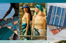 Γυναίκες με πετσέτες θαλάσσης