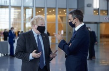 Ο Πρωθυπουργός Κυριάκος Μητσοτάκης στην Σύνοδο Κορυφής του ΝΑΤΟ στις Βρυξέλλες