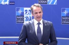 Ο Κυριάκος Μητσοτάκης στη Σύνοδο του ΝΑΤΟ