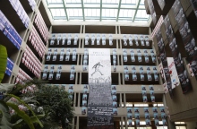 Στιγμιότυπο από τις φοιτητικές εκλογές, Πανεπιστημιούπολη, Αθήνα