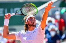 Ο Στέφανος Τσιτσιπάς στον τελικό του Ρολάν Γκαρός