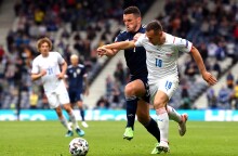 Euro 2020: Στιγμιότυπο από τον αγώνα Σκωτία-Τσεχία