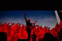 Ο Ροτζερ Γουότερς των Pink Floyd σε συναυλία©Instagram/rogerwaters