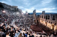 To Hρώδειο Αυηνών σε ώρα παράστασης©Εurikinissi/ΠΑΝΑΓΟΠΟΥΛΟΣ ΓΙΑΝΝΗΣ