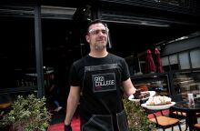 Κατάστημα εστίασης - Ασπίδα προσώπου 