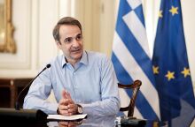 Ο Πρόεδρος της Νέας Δημοκρατίας και Πρωθυπουργός Κυριάκος Μητσοτάκης 