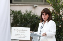 Η Πρόεδρος της Δημοκρατίας, Κατερίνα Σακελλαροπούλου