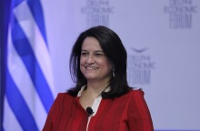 Η υπουργός Παιδείας, Νίκη Κεραμέως