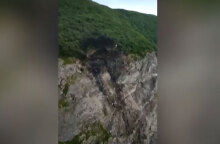 Το σημείο όπου συνετρίβη το ρωσικό αεροσκάφος Antonov An-26 στην Καμτσάτκα