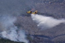 Μεγάλη φωτιά στη Χίο